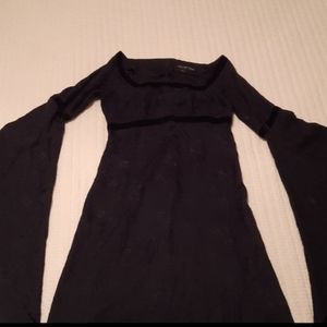 Black Floral Eternal Love Dress